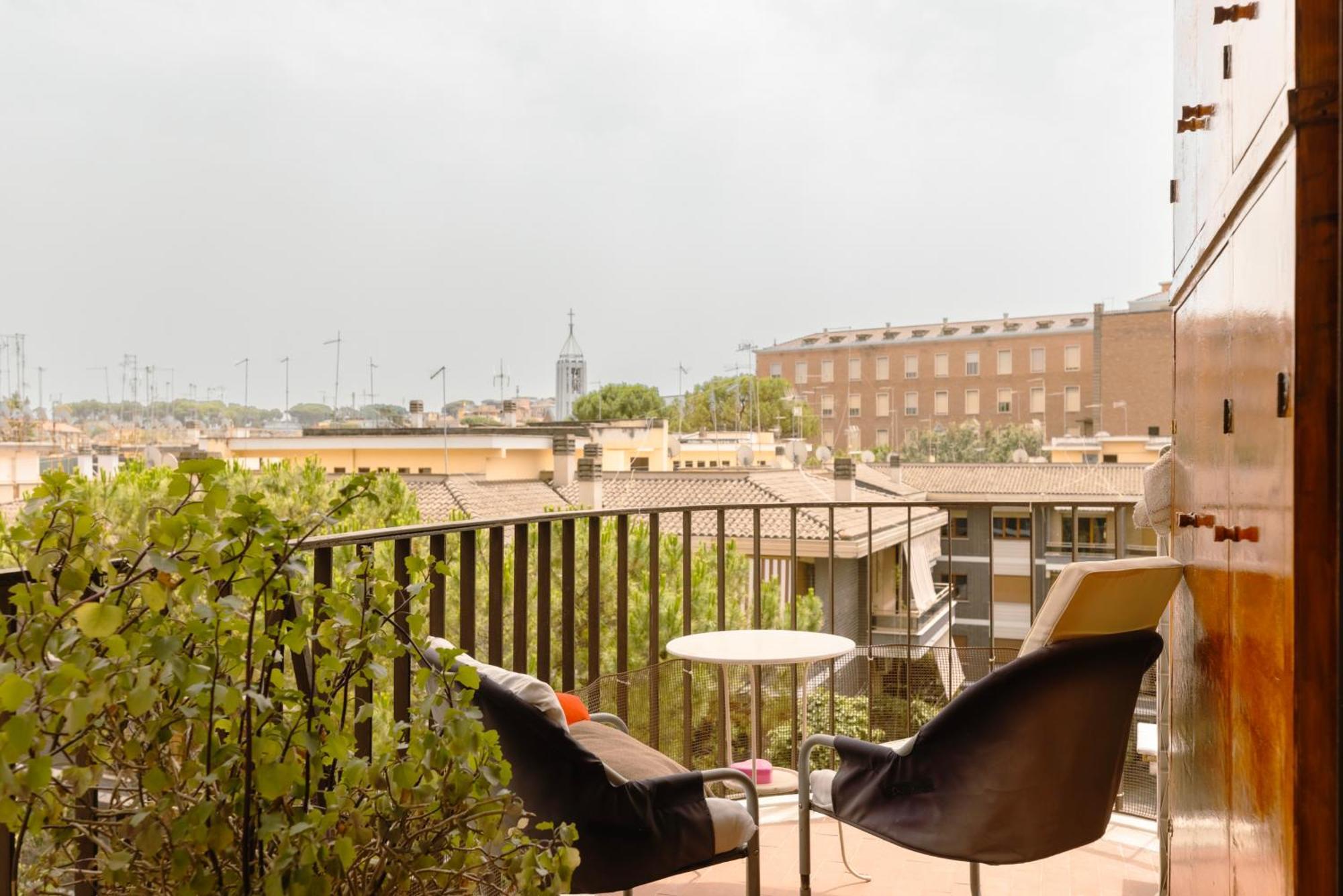 Lägenhet Giurafa Vatican Apartament *